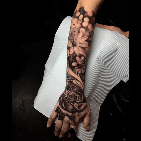 hand arm tattoo designs